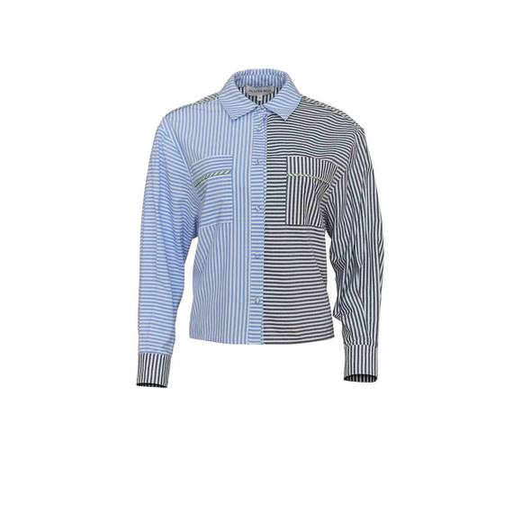 NEW HUNTER BELL hudson shirt in croquet stripe - Picture 4 of 4